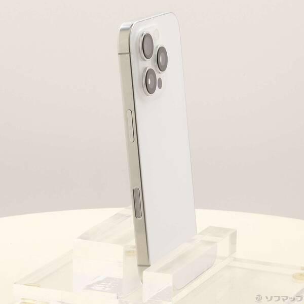 〔中古〕Apple(アップル) iPhone16 Pro 1TB ホワイトチタニウム MYN93J／A SIMフリー〔377-ud〕 |  | 03