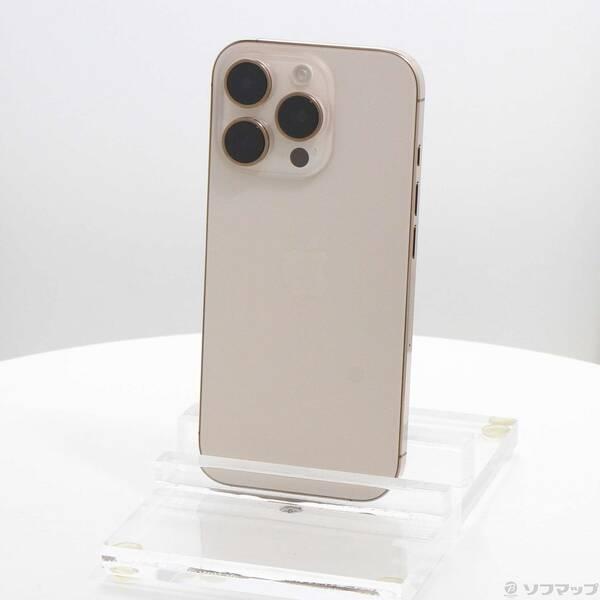 〔中古〕Apple(アップル) iPhone16 Pro 512GB デザートチタニウム MYN63J／A SIMフリー〔305-ud〕 | 