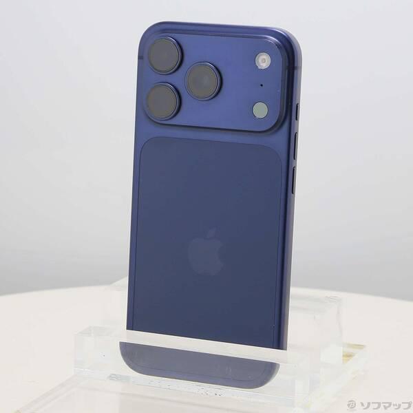 〔中古〕Apple(アップル) iPhone17 Pro 512GB ディープブルー MG8C4J／A SIMフリー〔344-ud〕 | 
