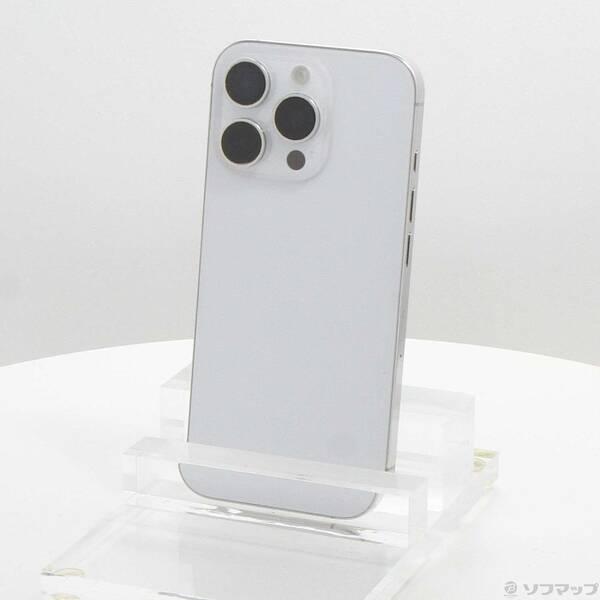 〔中古〕Apple(アップル) iPhone16 Pro 256GB ホワイトチタニウム MYN13J／A SIMフリー〔251-ud〕 | 