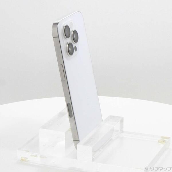 〔中古〕Apple(アップル) iPhone16 Pro 256GB ホワイトチタニウム MYN13J／A SIMフリー〔251-ud〕 |  | 03