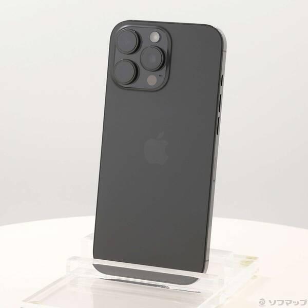 〔中古〕Apple(アップル) iPhone16 Pro Max 256GB ブラックチタニウム MYWG3J／A SIMフリー〔377-ud〕 | 