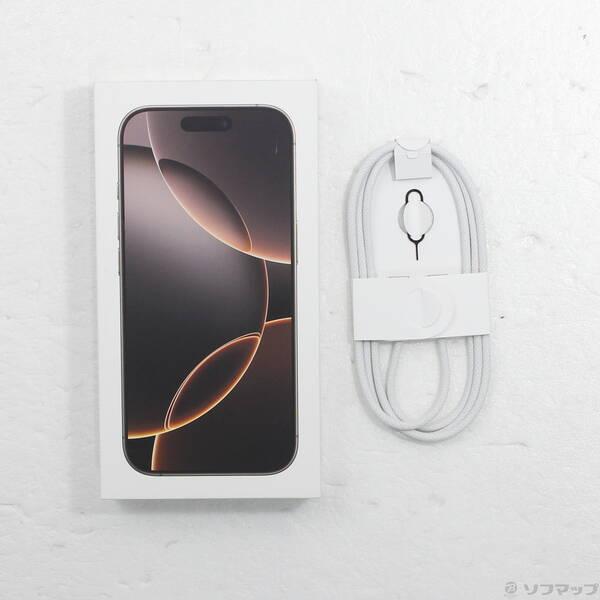 〔中古〕Apple(アップル) iPhone16 Pro 256GB デザートチタニウム MYN23J／A SIMフリー〔297-ud〕 |  | 04
