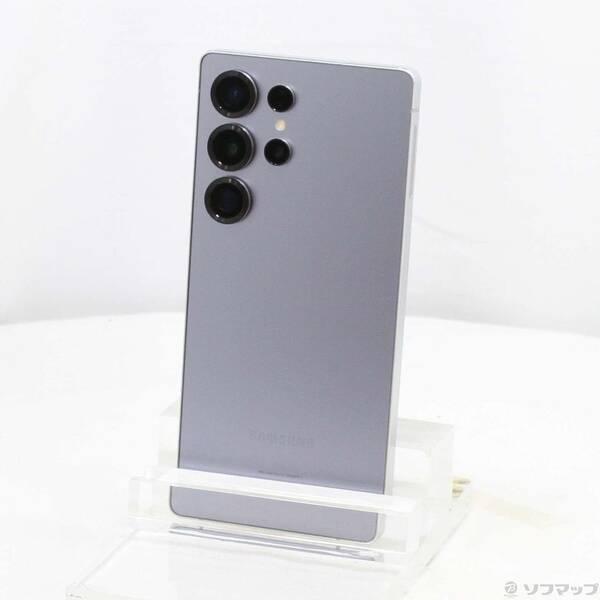 〔中古〕SAMSUNG(サムスン) Galaxy S25 Ultra 256GB チタニウムシルバーブルー SCSBD1 Softbank SIMフリー〔258-ud〕 | 