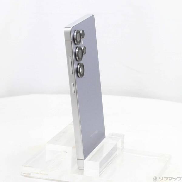 〔中古〕SAMSUNG(サムスン) Galaxy S25 Ultra 256GB チタニウムシルバーブルー SCSBD1 Softbank SIMフリー〔258-ud〕 |  | 03