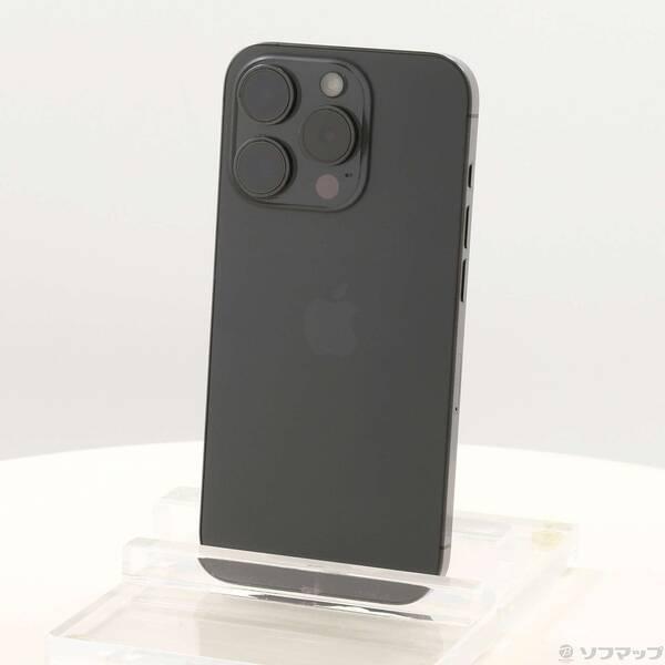 〔中古〕Apple(アップル) iPhone15 Pro 256GB ブラックチタニウム MTUC3J／A SIMフリー〔344-ud〕 | 