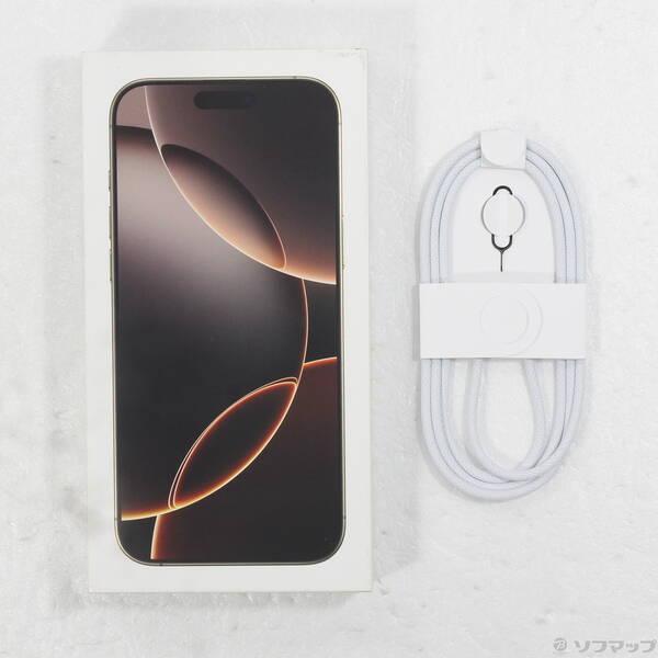 〔中古〕Apple(アップル) iPhone16 Pro Max 1TB デザートチタニウム MYWT3J／A SIMフリー〔377-ud〕 |  | 04