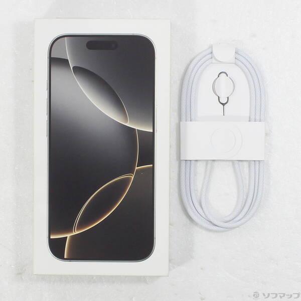 〔中古〕Apple(アップル) iPhone16 Pro 256GB ナチュラルチタニウム MYN33J／A SIMフリー〔258-ud〕 |  | 04