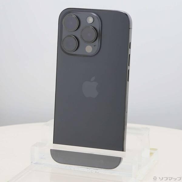 〔中古〕Apple(アップル) iPhone15 Pro 128GB ブラックチタニウム MTU73J／A SIMフリー〔348-ud〕 | 