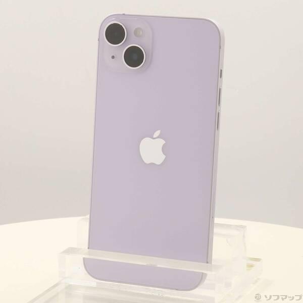 〔中古〕Apple(アップル) iPhone14 Plus 256GB パープル MQ4M3J／A SIMフリー〔258-ud〕 | 