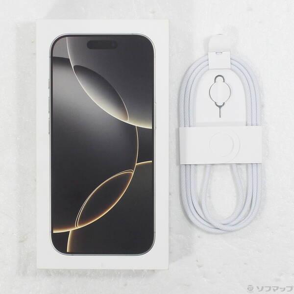 〔中古〕Apple(アップル) iPhone16 Pro 256GB ナチュラルチタニウム MYN33J／A SIMフリー〔269-ud〕 |  | 04