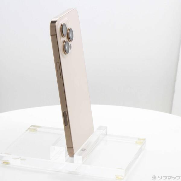 〔中古〕Apple(アップル) iPhone16 Pro Max 256GB デザートチタニウム MYWJ3J／A SIMフリー〔258-ud〕 |  | 03