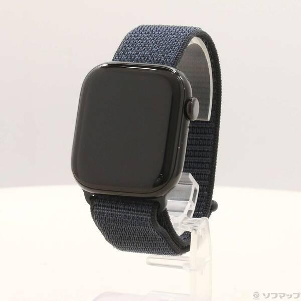 〔中古〕Apple(アップル) Apple Watch Series 10 GPS 42mm ジェットブラックアルミニウムケース インクスポーツループ〔262-ud〕 | 
