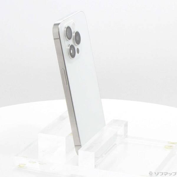 〔中古〕Apple(アップル) iPhone15 Pro 128GB ホワイトチタニウム MTU83J／A SIMフリー〔305-ud〕 |  | 03