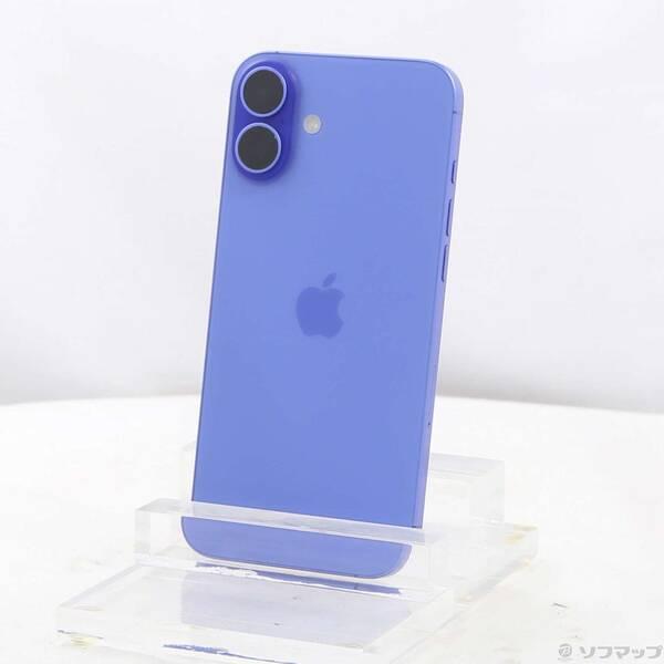 〔中古〕Apple(アップル) iPhone16 Plus 128GB ウルトラマリン MXVE3J／A SIMフリー〔377-ud〕 | 