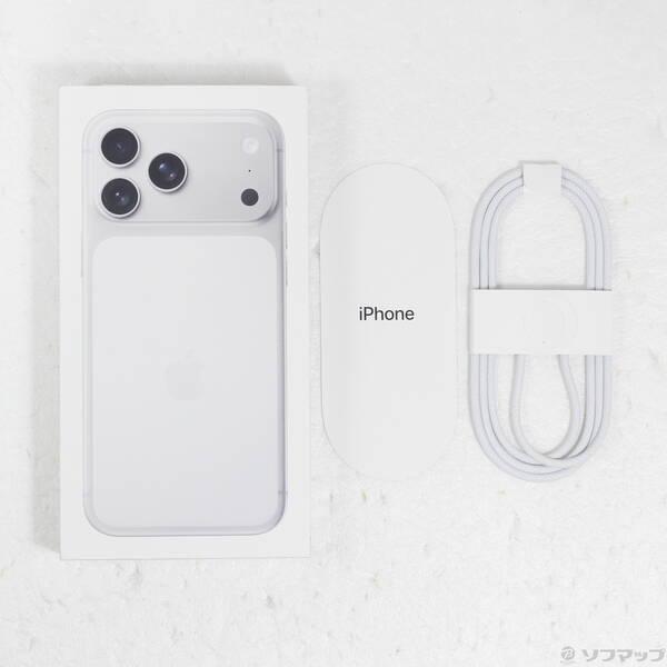 〔中古〕Apple(アップル) iPhone17 Pro Max 2TB シルバー MFYJ4J／A SIMフリー〔348-ud〕 |  | 04