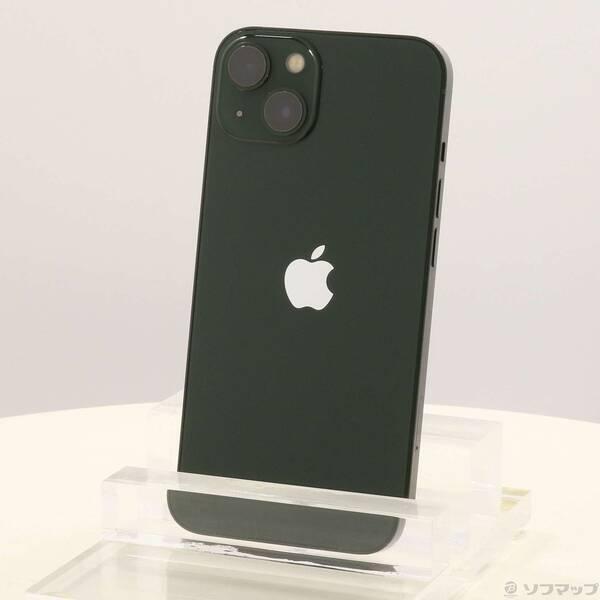 〔中古〕Apple(アップル) iPhone13 128GB グリーン MNGG3J／A SIMフリー〔377-ud〕 | 