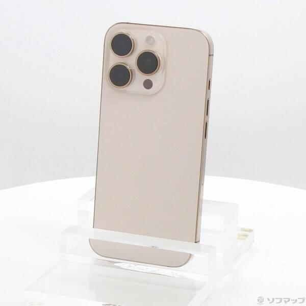 〔中古〕Apple(アップル) iPhone16 Pro 256GB デザートチタニウム MYN23J／A SIMフリー〔262-ud〕 | 