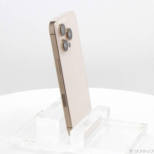 〔中古〕Apple(アップル) iPhone16 Pro 256GB デザートチタニウム MYN23J／A SIMフリー〔262-ud〕 |  | 03