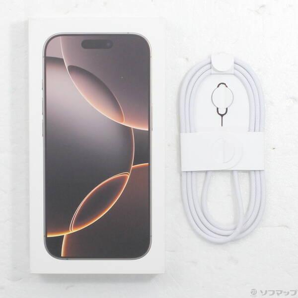 〔中古〕Apple(アップル) iPhone16 Pro 256GB デザートチタニウム MYN23J／A SIMフリー〔262-ud〕 |  | 04