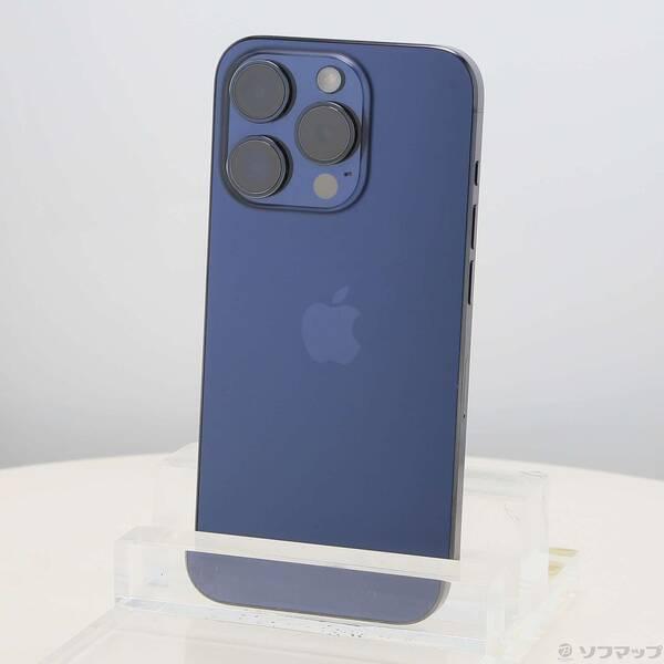〔中古〕Apple(アップル) iPhone15 Pro 256GB ブルーチタニウム MTUG3J／A SIMフリー〔344-ud〕 | 