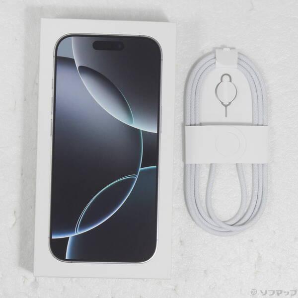 〔中古〕Apple(アップル) iPhone16 Pro 256GB ホワイトチタニウム MYN13J／A SIMフリー〔377-ud〕 |  | 04