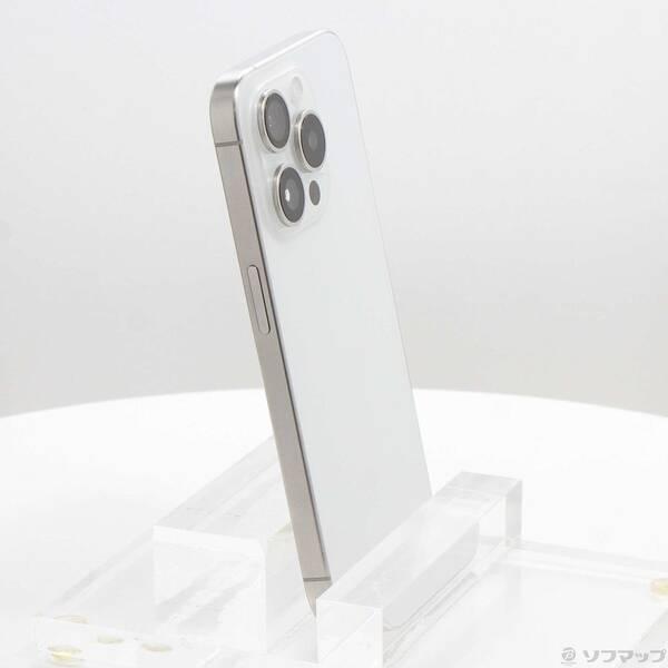 〔中古〕Apple(アップル) iPhone15 Pro 256GB ホワイトチタニウム MTUD3J／A SIMフリー〔368-ud〕 |  | 03