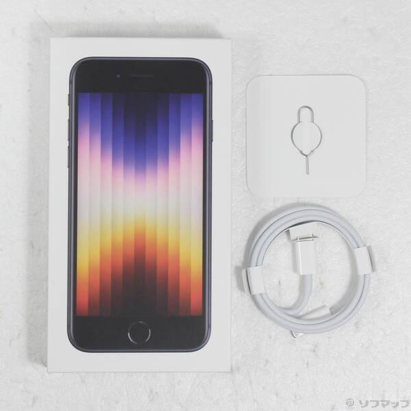 〔中古〕Apple(アップル) iPhone SE 第3世代 128GB ミッドナイト MMYF3J／A SIMフリー〔377-ud〕 |  | 04