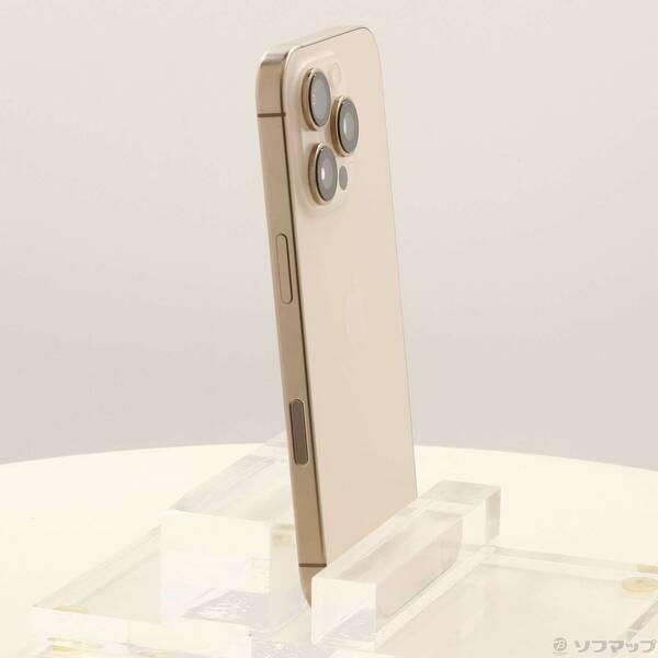 〔中古〕Apple(アップル) iPhone16 Pro 128GB デザートチタニウム MYMX3J／A SIMフリー〔269-ud〕 |  | 03