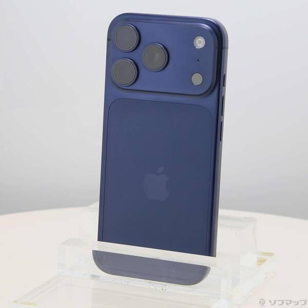 〔中古〕Apple(アップル) iPhone17 Pro 1TB ディープブルー NG8F4J／A SIMフリー〔269-ud〕 | 