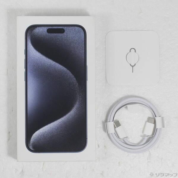 〔中古〕Apple(アップル) iPhone15 Pro 256GB ブルーチタニウム MTUG3J／A SIMフリー〔269-ud〕 |  | 04