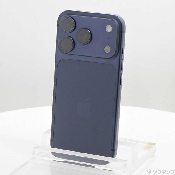 〔中古〕SoftBank iPhone17 Pro 1TB ディープブルー MG8F4J／A SIMフリー〔262-ud〕 | 