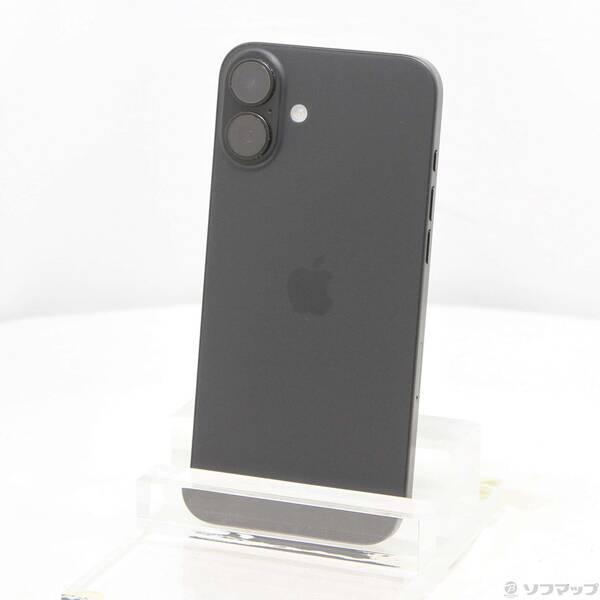 〔中古〕Apple(アップル) iPhone16 Plus 128GB ブラック MXVA3J／A SIMフリー〔198-ud〕 | 