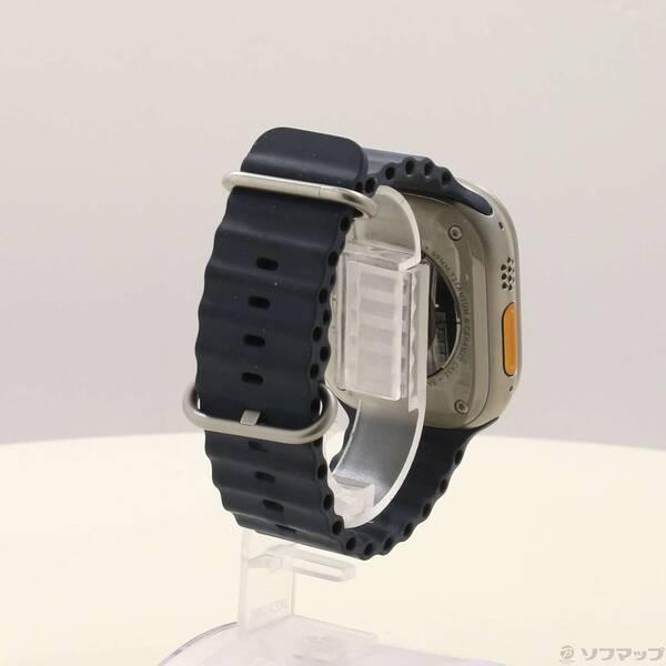 〔中古〕Apple(アップル) Apple Watch Ultra GPS + Cellular 49mm チタニウムケース ミッドナイトオーシャンバンド〔198-ud〕 |  | 02