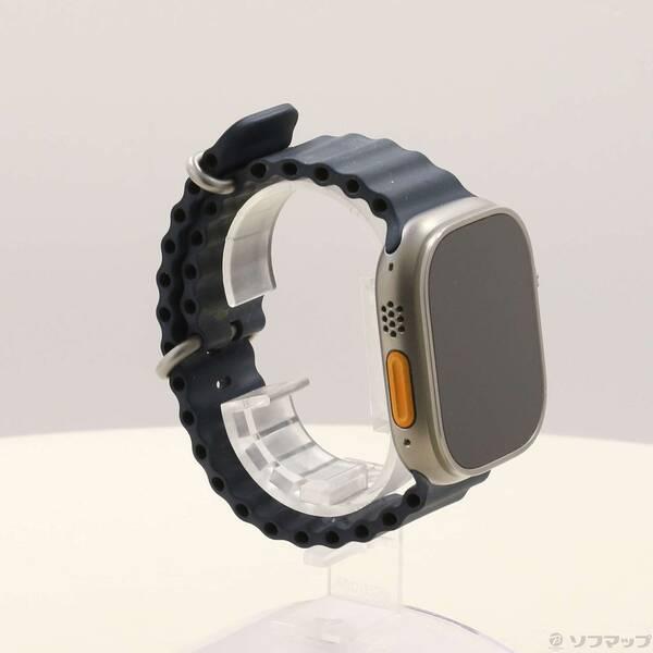 〔中古〕Apple(アップル) Apple Watch Ultra GPS + Cellular 49mm チタニウムケース ミッドナイトオーシャンバンド〔198-ud〕 |  | 03