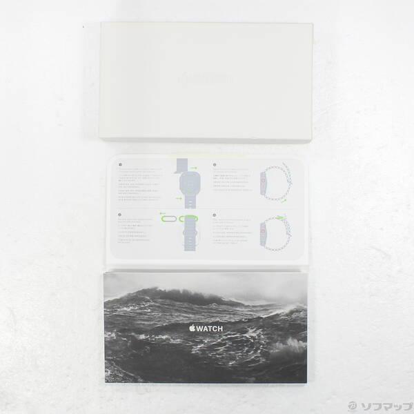 〔中古〕Apple(アップル) Apple Watch Ultra GPS + Cellular 49mm チタニウムケース ミッドナイトオーシャンバンド〔198-ud〕 |  | 04