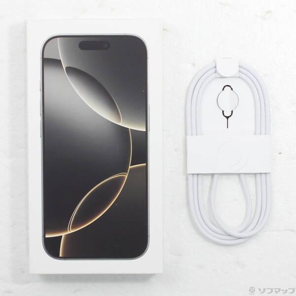 〔中古〕Apple(アップル) iPhone16 Pro 128GB ナチュラルチタニウム MYMY3J／A SIMフリー〔269-ud〕 |  | 04