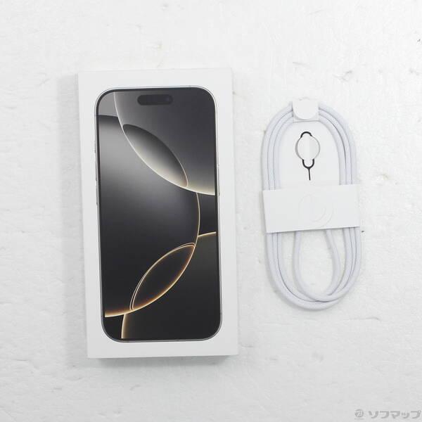 〔中古〕Apple(アップル) iPhone16 Pro 128GB ナチュラルチタニウム MYMY3J／A SIMフリー〔348-ud〕 |  | 04