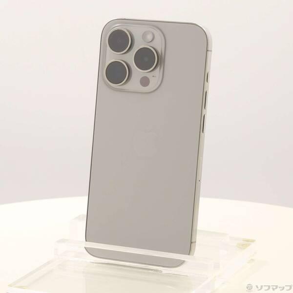〔中古〕Apple(アップル) iPhone15 Pro 512GB ナチュラルチタニウム MTUK3J／A SIMフリー〔349-ud〕 | 