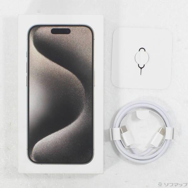 〔中古〕Apple(アップル) iPhone15 Pro 512GB ナチュラルチタニウム MTUK3J／A SIMフリー〔349-ud〕 |  | 04