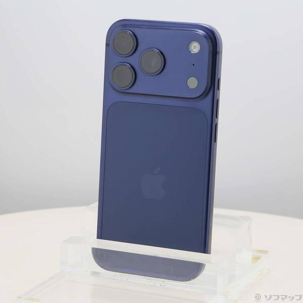 〔中古〕Apple(アップル) iPhone17 Pro 512GB ディープブルー MG8C4J／A SIMフリー〔348-ud〕 | 