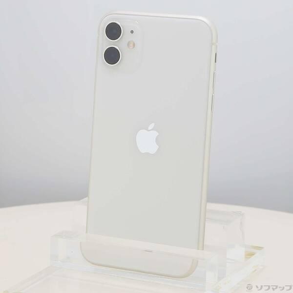 〔中古〕Apple(アップル) iPhone11 128GB ホワイト MWM22J／A SIMフリー〔196-ud〕 | 