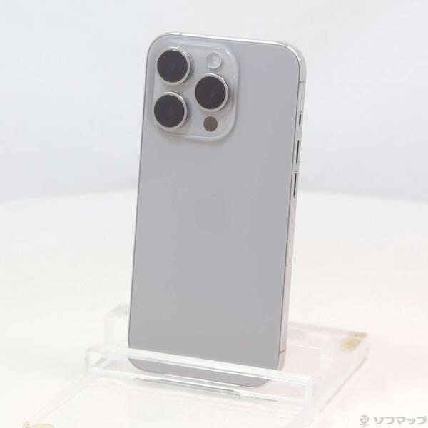〔中古〕Apple(アップル) iPhone15 Pro 512GB ナチュラルチタニウム MTUK3J／A SIMフリー〔352-ud〕 | 