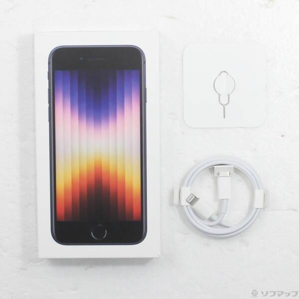 〔中古〕Apple(アップル) iPhone SE 第3世代 64GB ミッドナイト MMYC3J／A SIMフリー〔262-ud〕 |  | 04