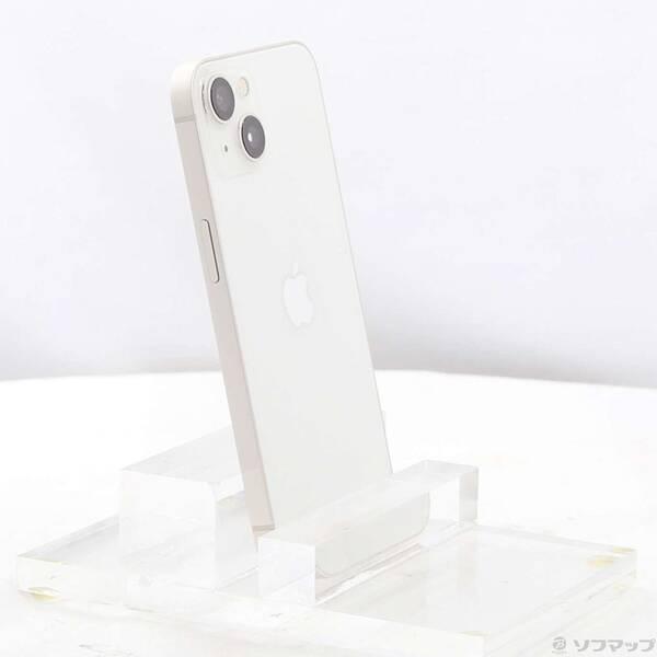 〔中古〕Apple(アップル) iPhone13 256GB スターライト MLNJ3J／A SIMフリー〔377-ud〕 |  | 03