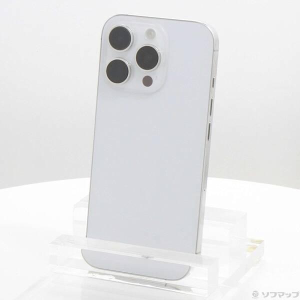 〔中古〕Apple(アップル) iPhone16 Pro 128GB ホワイトチタニウム MYMW3J／A SIMフリー〔269-ud〕 | 