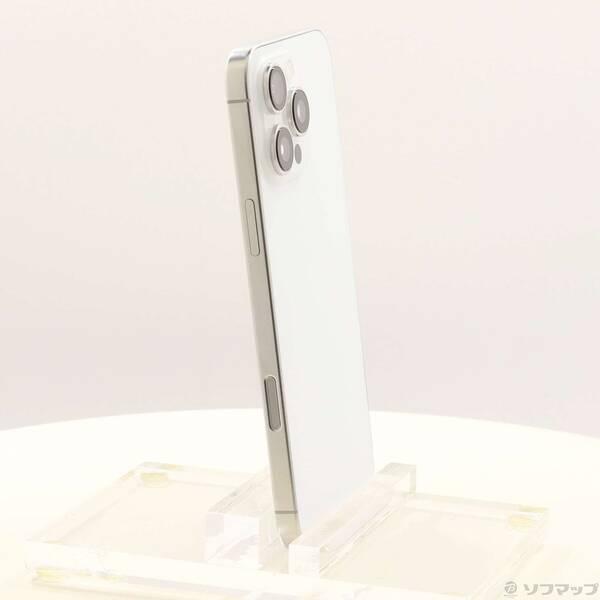 〔中古〕Apple(アップル) iPhone16 Pro Max 256GB ホワイトチタニウム MYWH3J／A SIMフリー〔377-ud〕 |  | 03