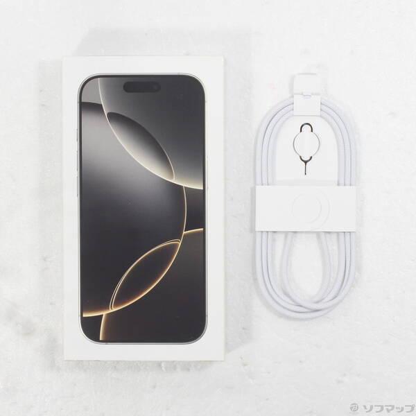 〔中古〕Apple(アップル) iPhone16 Pro 128GB ナチュラルチタニウム MYMY3J／A SIMフリー〔368-ud〕 |  | 04