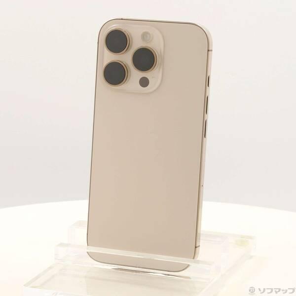 〔中古〕Apple(アップル) iPhone16 Pro 256GB デザートチタニウム MYN23J／A SIMフリー〔377-ud〕 | 