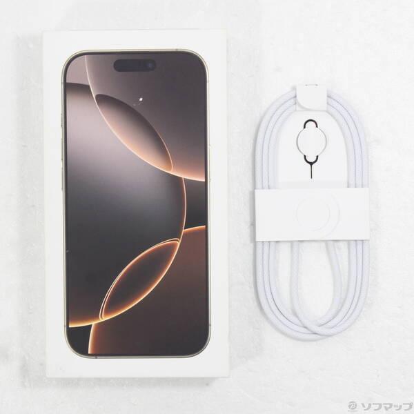 〔中古〕Apple(アップル) iPhone16 Pro 256GB デザートチタニウム MYN23J／A SIMフリー〔377-ud〕 |  | 04